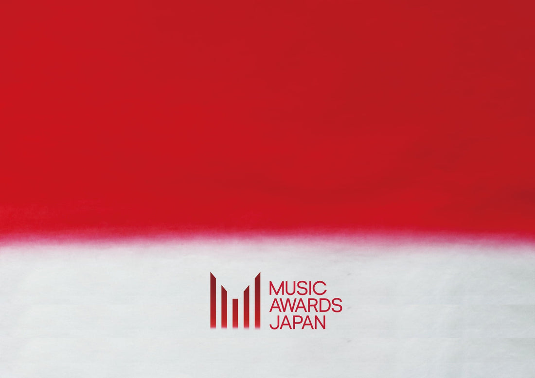 Kenji Takenaka crafted the red gradient for Music Awards Japan