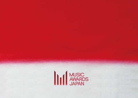Kenji Takenaka crafted the red gradient for Music Awards Japan