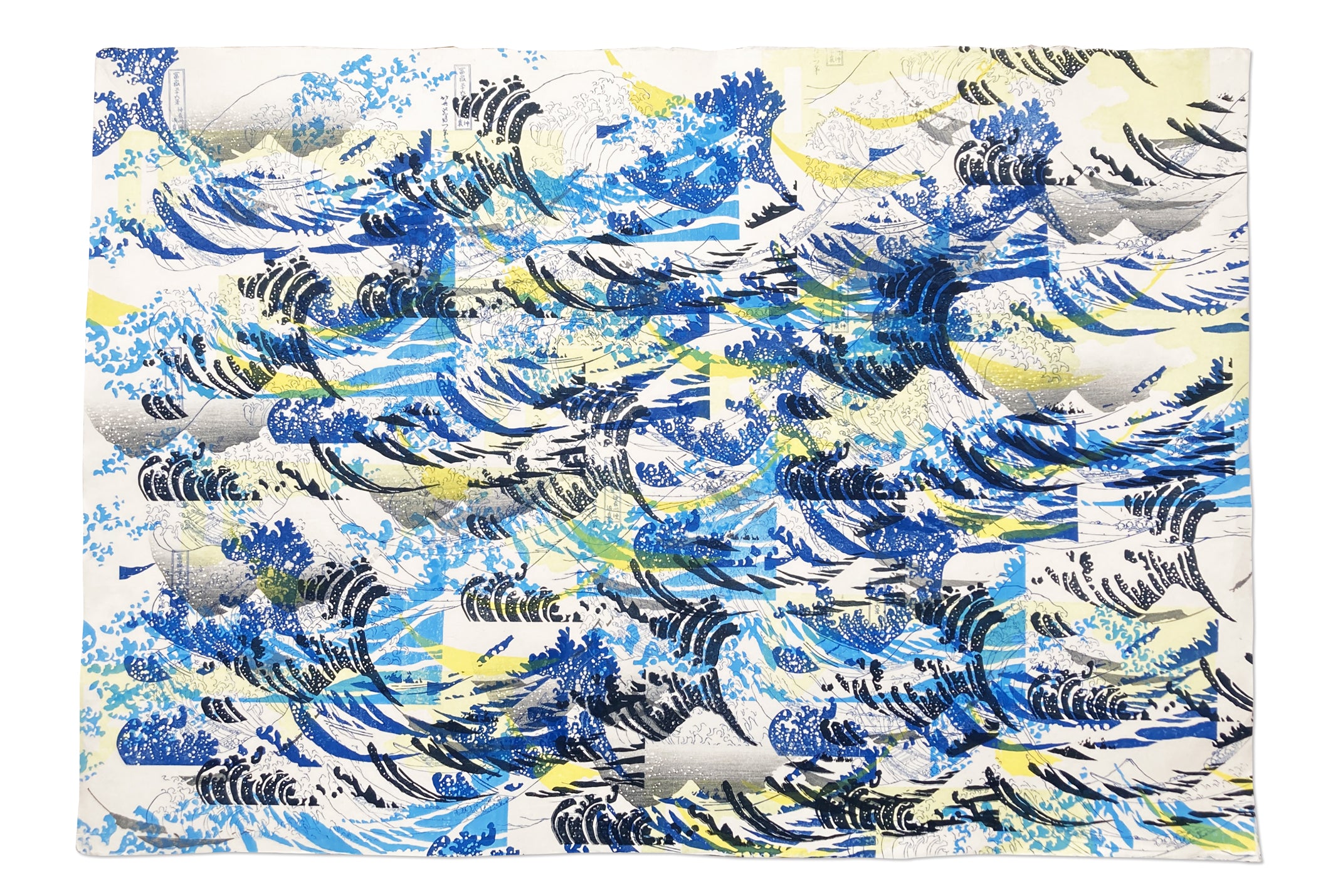 Ukiyo-e Deconstruction:Namiura – Kenji Takenaka WoodBlock-Print Arts