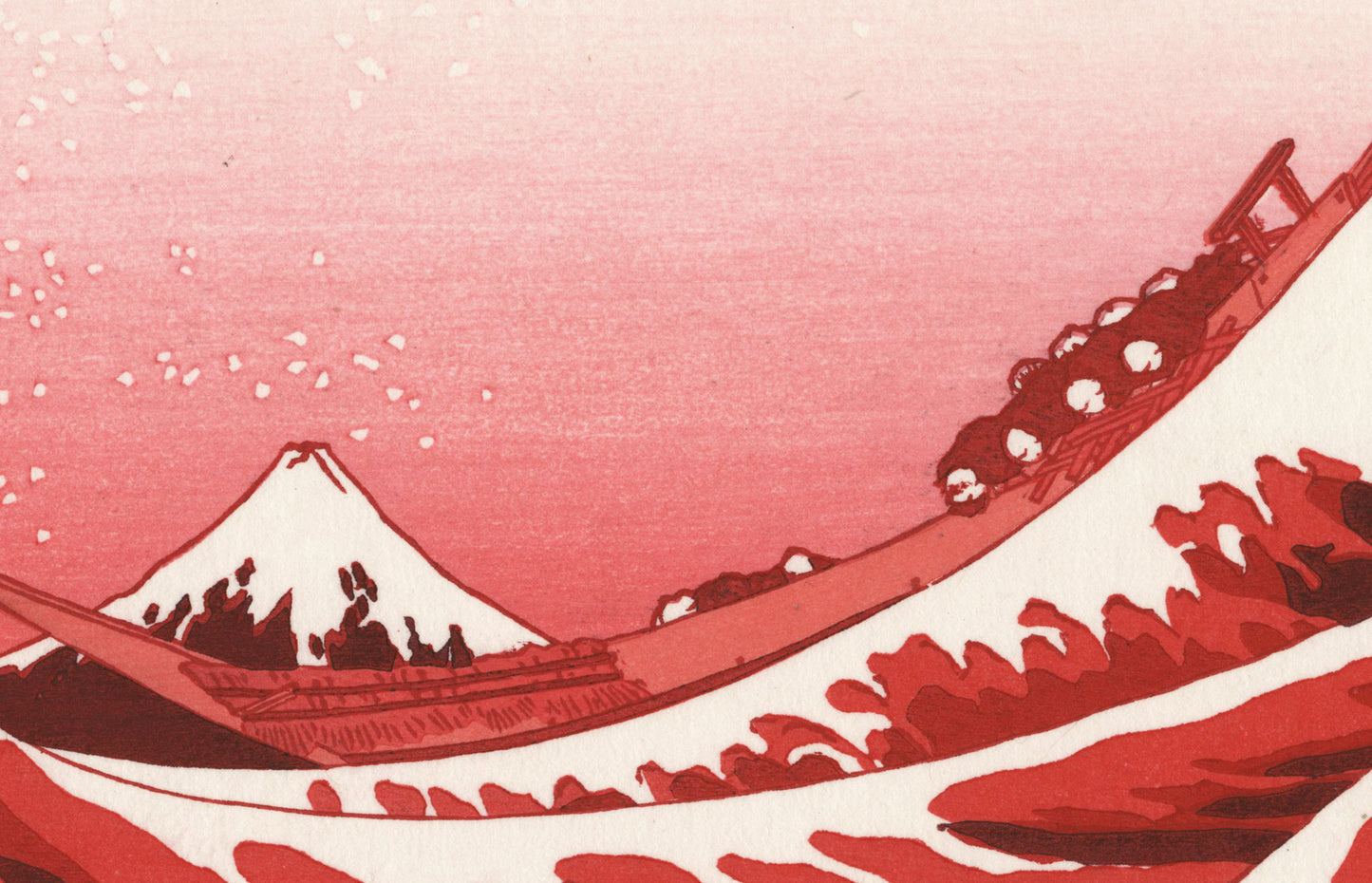 Kenji Takenaka Original Color Edition “The Great Wave off Kanagawa”